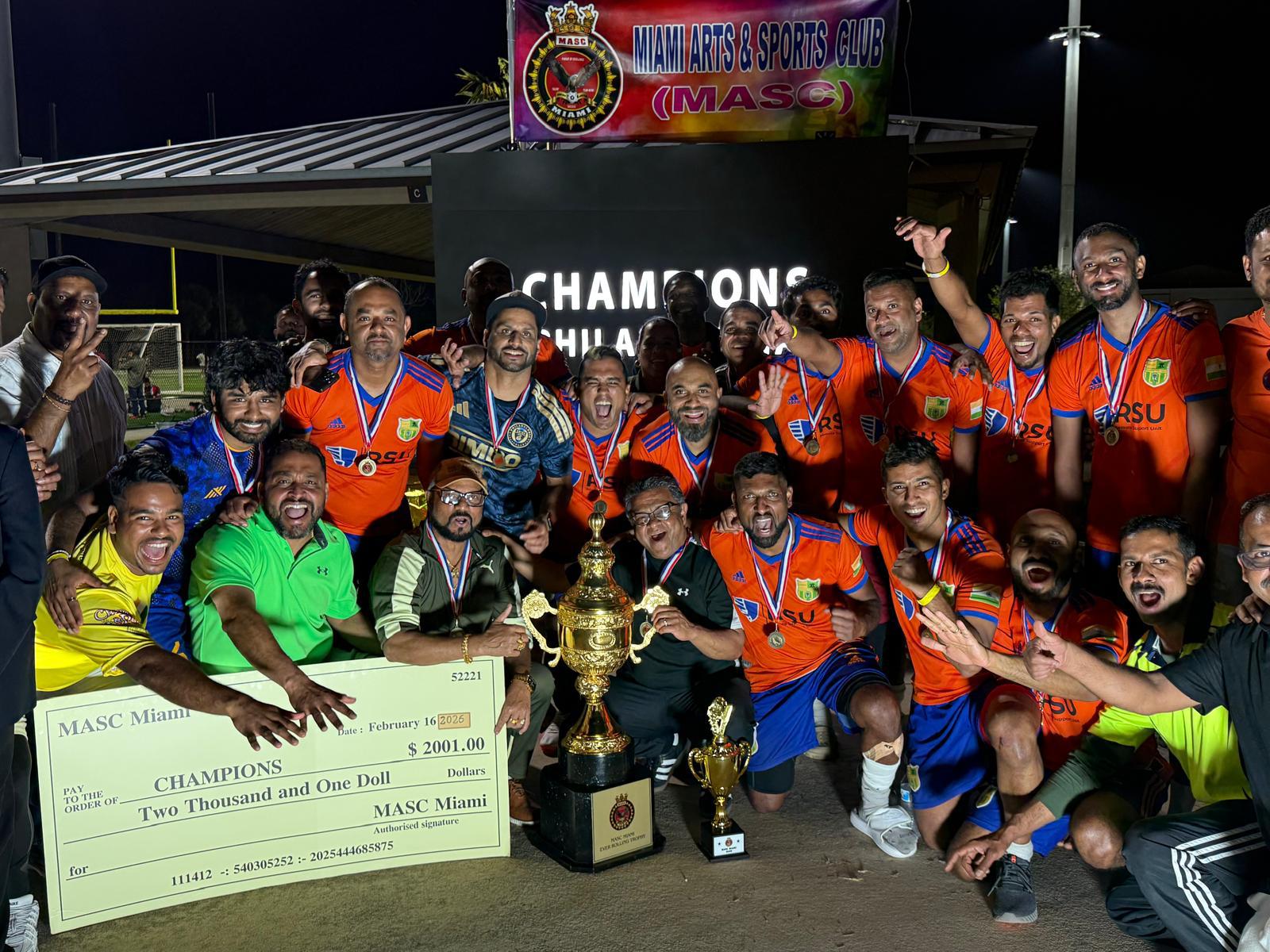 MASC Miami Season 7 Champions